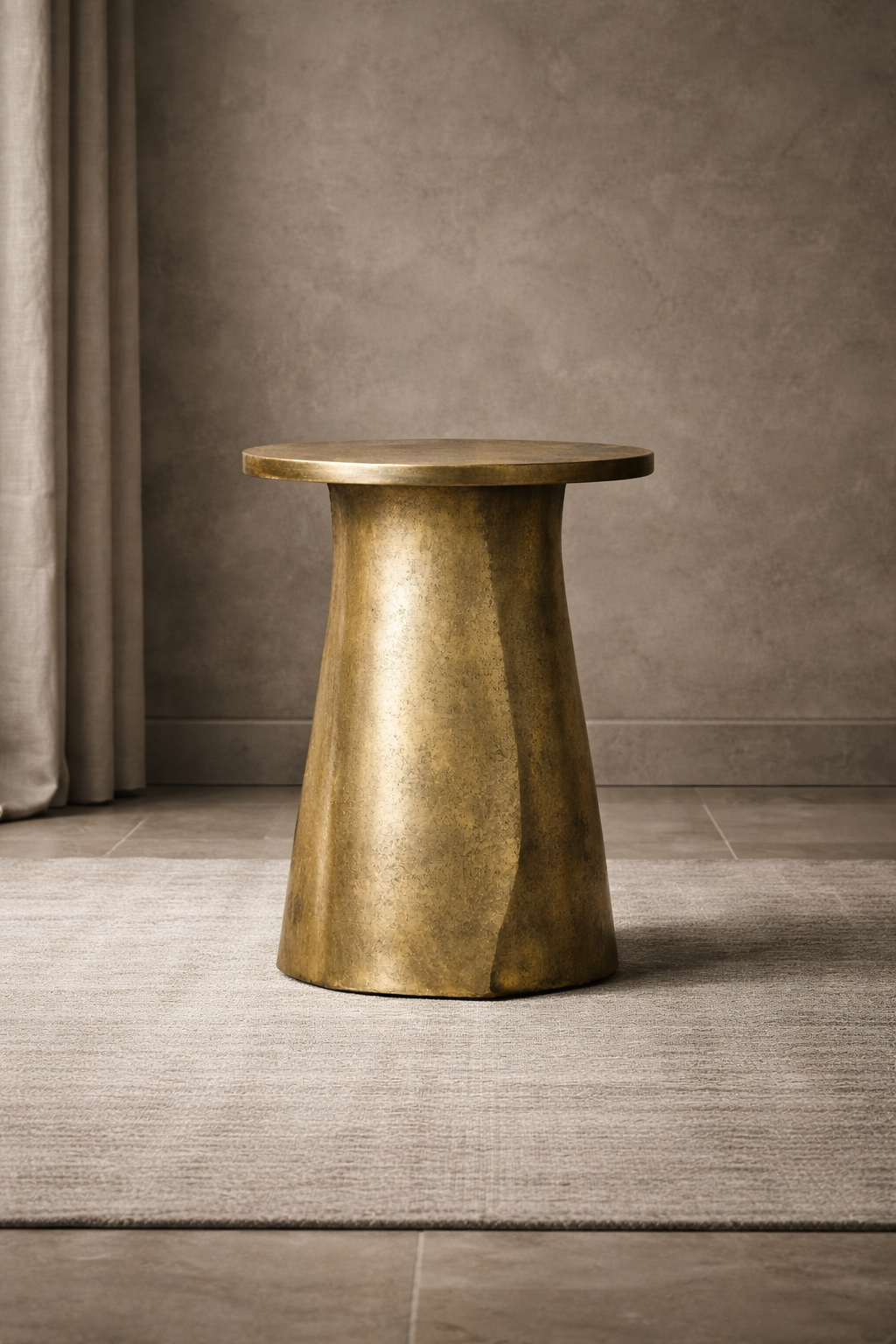 Brass Side Table